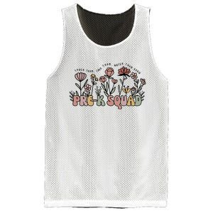 Pre K Squad Teach Them Love Them Watch Them Grow Mesh Reversible Basketball Jersey Tank