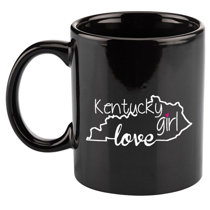Premium Kentucky State Kentucky Home Bluegrass State 11oz C Handle Ceramic Mug