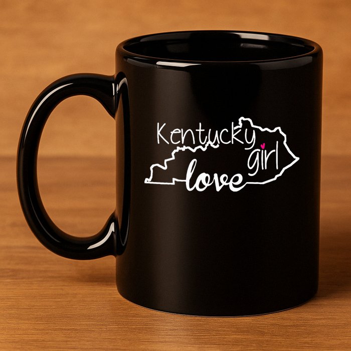 Premium Kentucky State Kentucky Home Bluegrass State 11oz C Handle Ceramic Mug