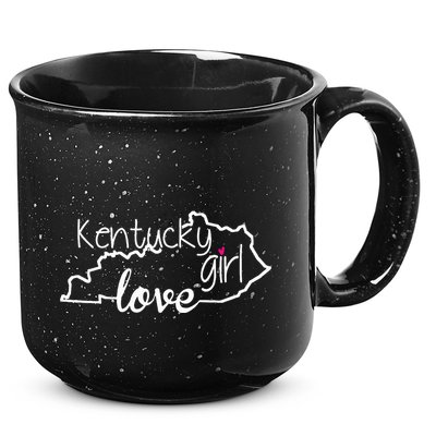 Premium Kentucky State Kentucky Home Bluegrass State 15oz Campfire Ceramic Mug