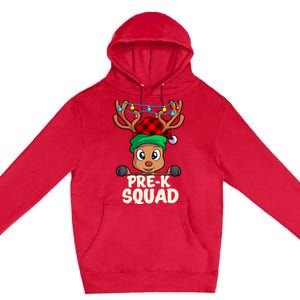 Pre K Squad Cute Teacher Christmas School For Teachers Premium Pullover Hoodie