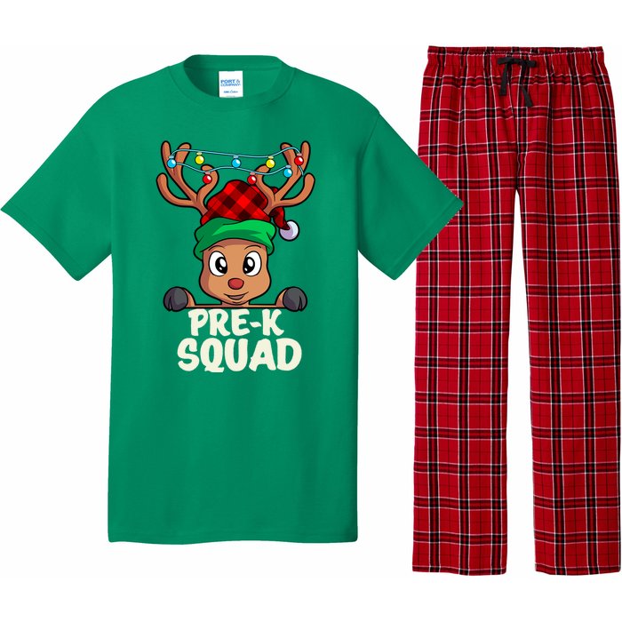 Pre K Squad Cute Teacher Christmas School For Teachers Pajama Set