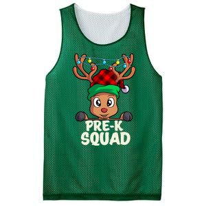 Pre K Squad Cute Teacher Christmas School For Teachers Mesh Reversible Basketball Jersey Tank