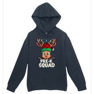 Pre K Squad Cute Teacher Christmas School For Teachers Urban Pullover Hoodie