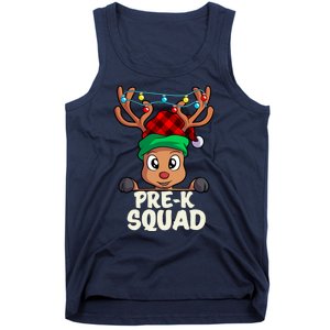 Pre K Squad Cute Teacher Christmas School For Teachers Tank Top