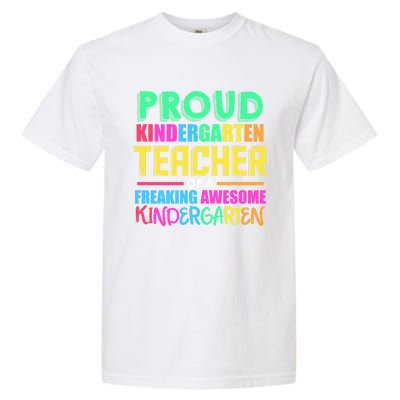 Proud Kindergarten Teacher Kindergarten Gift Garment-Dyed Heavyweight T-Shirt