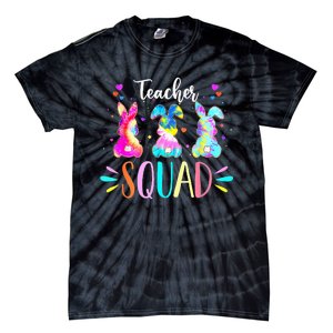 Pre K Teacher Squad Easter Day Tie Dye Cute Bunnies Tie-Dye T-Shirt