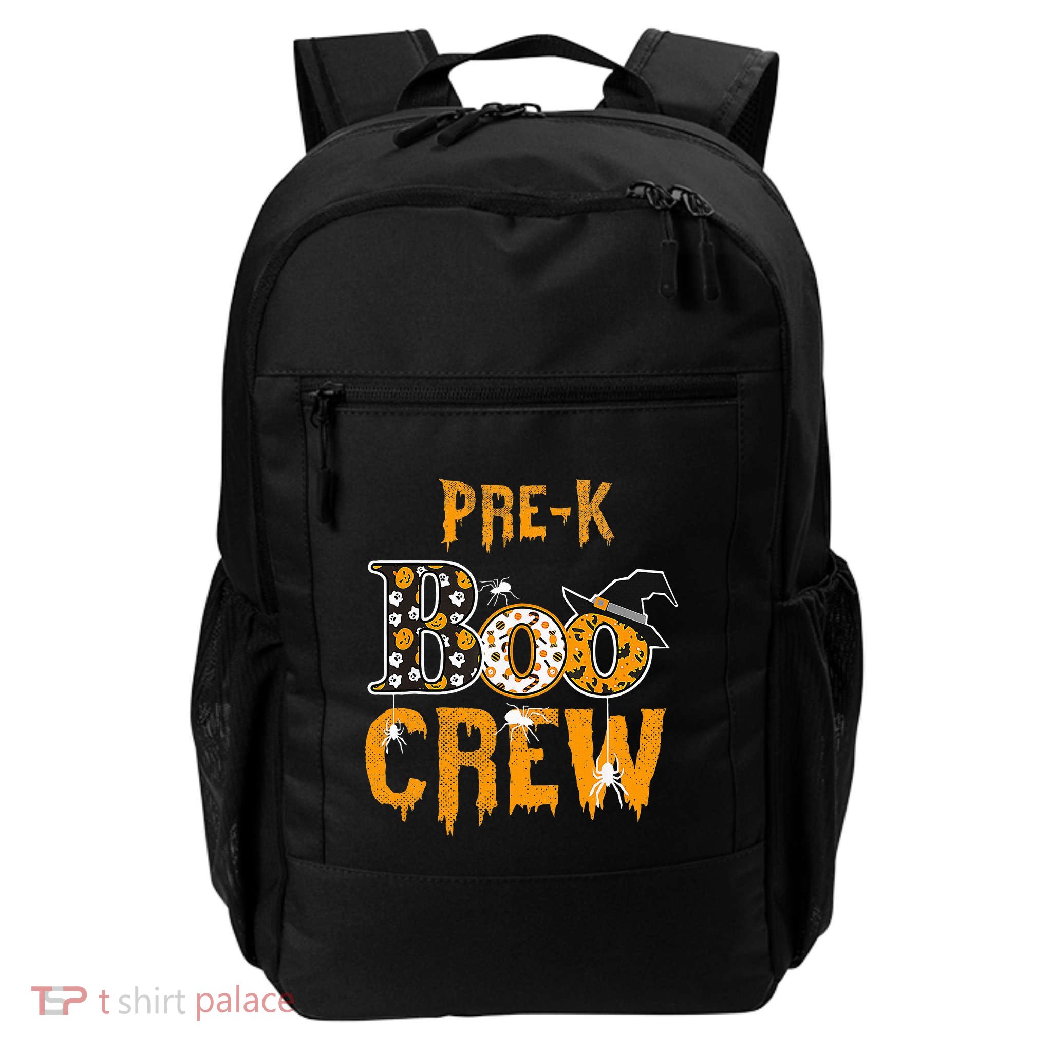 Pre K Teacher Boo Crew Halloween Pre K Teacher Backpack