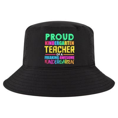 Proud Kindergarten Teacher Kindergarten Cute Gift Cool Comfort Performance Bucket Hat