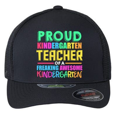 Proud Kindergarten Teacher Kindergarten Cute Gift Flexfit Unipanel Trucker Cap