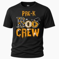 Pre K Teacher Boo Crew Halloween Pre K Teacher Cooling Performance Crew T-Shirt