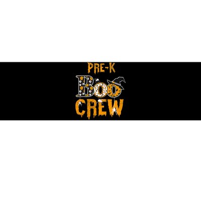 Pre K Teacher Boo Crew Halloween Pre K Teacher Bumper Sticker