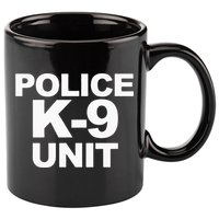 Police K9 Unit Front & Back Print Law Enforcement Police K9 11oz C Handle Ceramic Mug