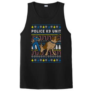 Police K9 Unit Gift For Christmas PosiCharge Competitor Tank