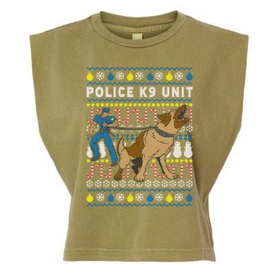 Police K9 Unit Gift For Christmas Garment-Dyed Women's Muscle Tee