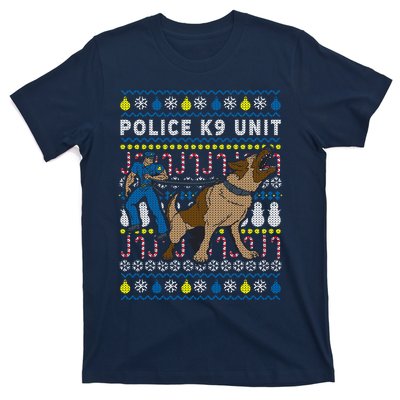 Police K9 Unit Gift For Christmas T-Shirt