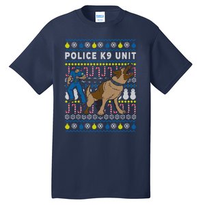 Police K9 Unit Gift For Christmas Tall T-Shirt