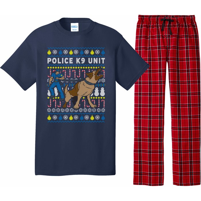 Police K9 Unit Gift For Christmas Pajama Set