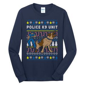 Police K9 Unit Gift For Christmas Tall Long Sleeve T-Shirt