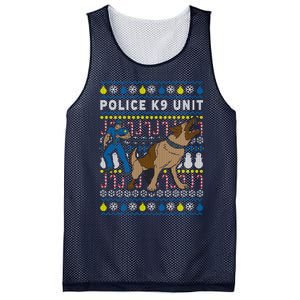 Police K9 Unit Gift For Christmas Mesh Reversible Basketball Jersey Tank