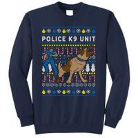 Police K9 Unit Gift For Christmas Tall Sweatshirt