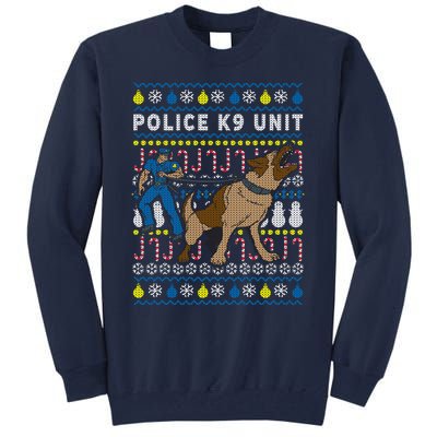 Police K9 Unit Gift For Christmas Tall Sweatshirt