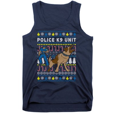 Police K9 Unit Gift For Christmas Tank Top