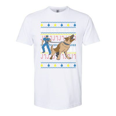 Police K9 Unit Gift For Christmas Softstyle® CVC T-Shirt