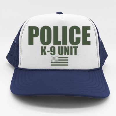 Police Kgift9 Unit Uniform Gift Trucker Hat