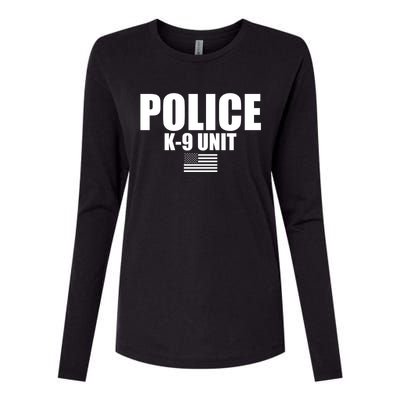 Police Kgift9 Unit Uniform Funny Gift Womens Cotton Relaxed Long Sleeve T-Shirt