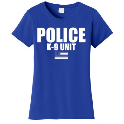 Police Kgift9 Unit Uniform Funny Gift Women's T-Shirt