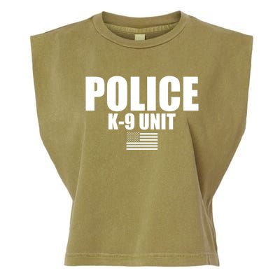 Police Kgift9 Unit Uniform Funny Gift Garment-Dyed Women's Muscle Tee