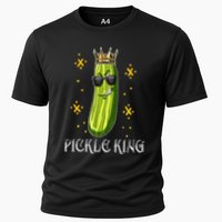 Pickle King Vegan Funny Cucumber Vegetable Pickles Lover Performance Shirt