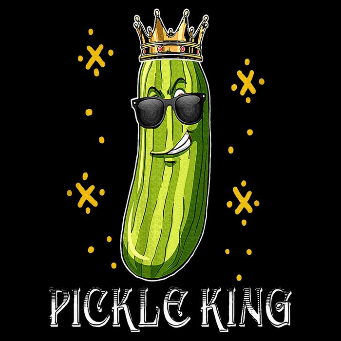 Pickle King Vegan Funny Cucumber Vegetable Pickles Lover Impact Tech Backpack
