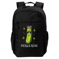Pickle King Vegan Funny Cucumber Vegetable Pickles Lover Backpack