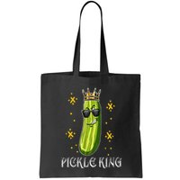 Pickle King Vegan Funny Cucumber Vegetable Pickles Lover Bag
