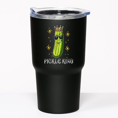 Pickle King Vegan Funny Cucumber Vegetable Pickles Lover Tumbler