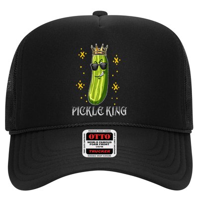 Pickle King Vegan Funny Cucumber Vegetable Pickles Lover Trucker Hat
