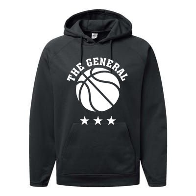 Pat Knight Wearing The General Basketball Performance Fleece Hoodie