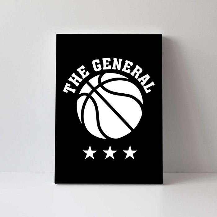 Pat Knight Wearing The General Basketball Canvas