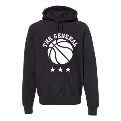 Pat Knight Wearing The General Basketball Premium Hoodie