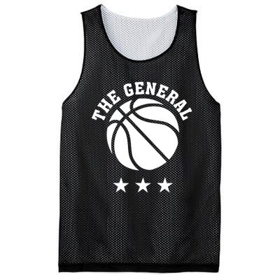 Pat Knight Wearing The General Basketball Mesh Reversible Basketball Jersey Tank