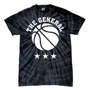 Pat Knight Wearing The General Basketball Tie-Dye T-Shirt