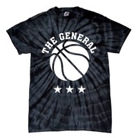 Pat Knight Wearing The General Basketball Tie-Dye T-Shirt