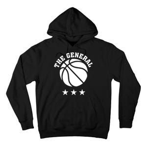 Pat Knight Wearing The General Basketball Tall Hoodie