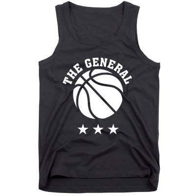 Pat Knight Wearing The General Basketball Tank Top