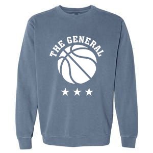 Pat Knight Wearing The General Basketball Garment-Dyed Sweatshirt