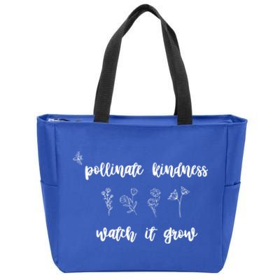 Pollinate Kindness Watch It Grow Acceptance Autism Gift Zip Tote Bag