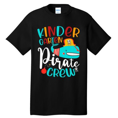 Pirate Kinder Whale Costume Kindergarten Teacher Halloween Tall T-Shirt