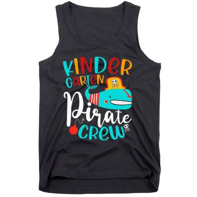 Pirate Kinder Whale Costume Kindergarten Teacher Halloween Tank Top